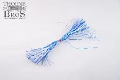 Skirt-Thorne Brothers Pre-Tied Tinsel Snow White Tinsel Series -Fishing Promotion Store DSC03356