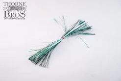 Skirt-Thorne Brothers Pre-Tied Tinsel Snow White Tinsel Series -Fishing Promotion Store DSC03357