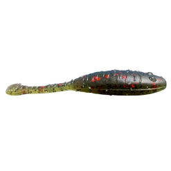 Great Lakes Finesse 2.25" Flat Cat -Fishing Promotion Store Green Pumpkin red