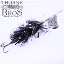 Musky Mayhem Rabid Girl 8" - Single Blade -Fishing Promotion Store blacknickel 8fc37ef5 324b 45fa ab11 b059665e1ce8