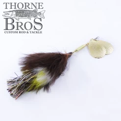 TB Baits Perfect #8 - Marabou -Fishing Promotion Store brownyellow