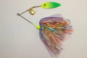 Ruff Tackle Tinsel Dog Tandem Spinnerbait 1-3/4oz 5 Ruff Tackle Tinsel Dog Tandem Spinnerbait 1-3/4oz - Image 3