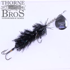 Musky Mayhem Rabid Girl 8" - Single Blade -Fishing Promotion Store superblack